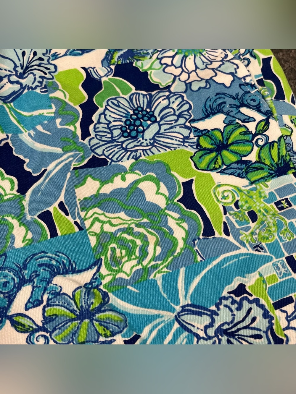 Lilly Pulitzer Via Palm Beach Mens Multicolor Floral Everglades Shorts Size 32 - Picture 3 of 11